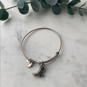 Alex and Ani Cowboy Boot Bangle Bracelet